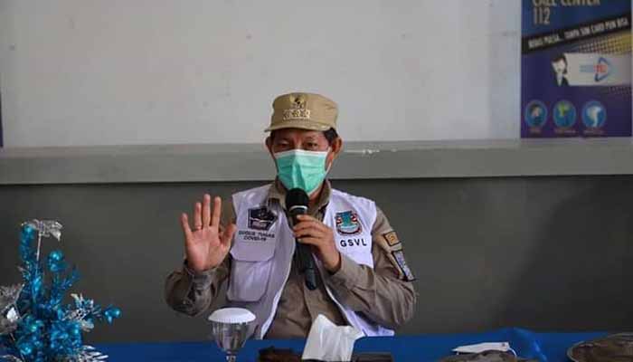 Ratusan Satgas COVID-19 Tingkat Lingkungan Se-Kota Manado Dikukuhkan