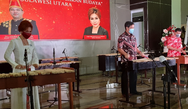 Buka Lomba Kolintang K2SI, Wagub Kandouw: Manusia Tanpa Budaya Bagai Kapal Tanpa Kompas