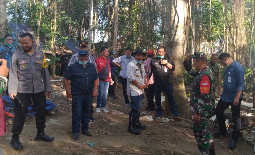 Bupati Sumendap Larang Penambang Masuk Area Kebun Raya Megawati Soekarnoputri