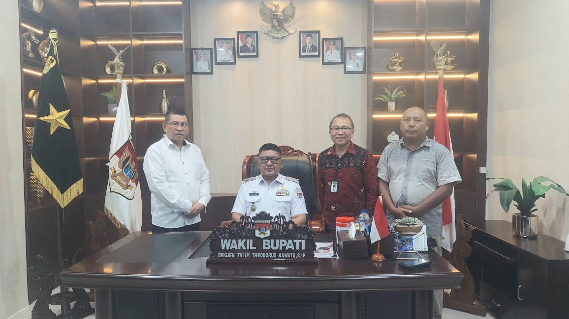 Koordinasi Haji, Egeten Temui Wakil Bupati Minahasa Selatan
