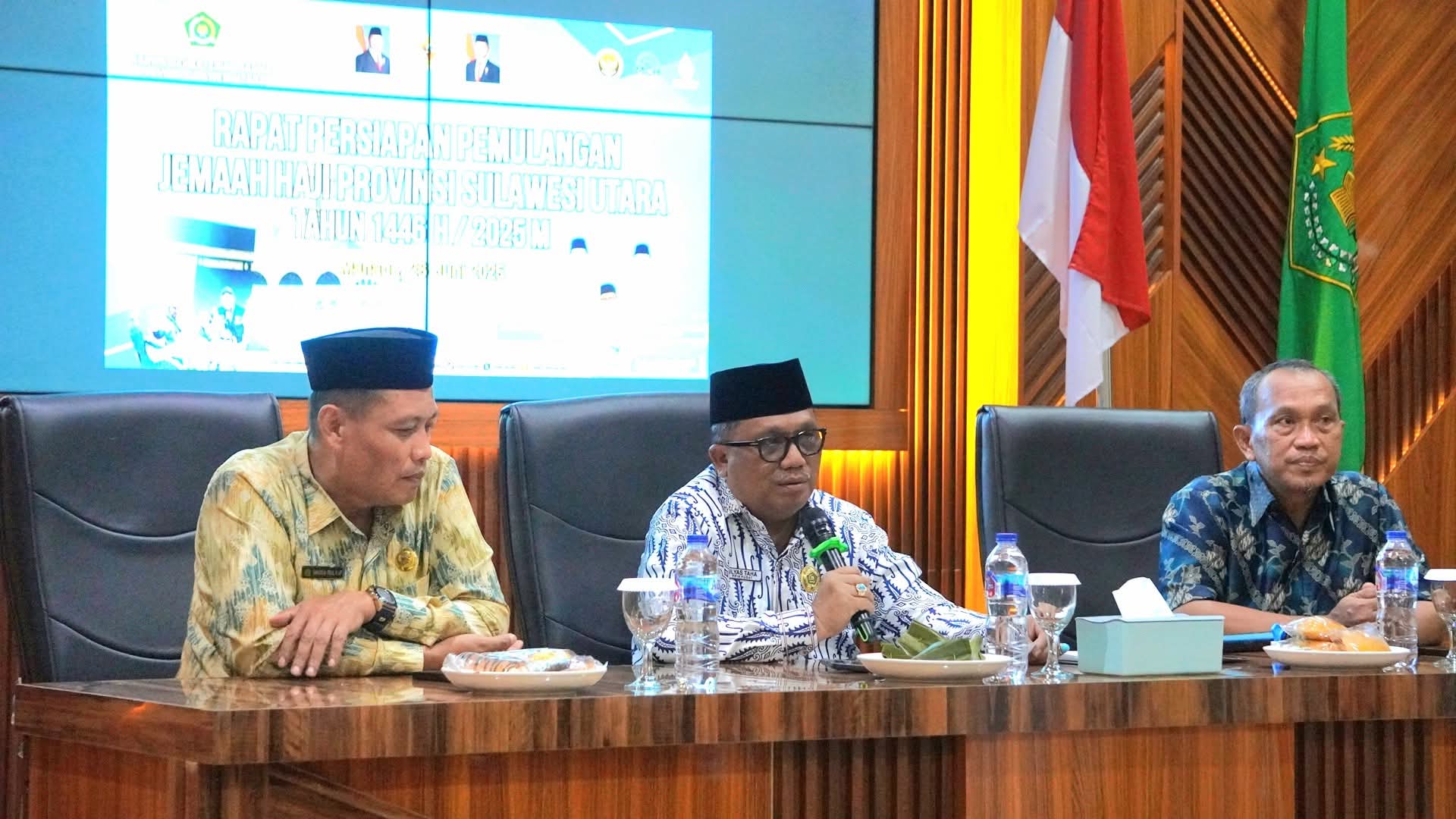 Kemenag Sulut Gelar Rapat Persiapan Pemulangan Jemaah Haji 1446 H/2025 M