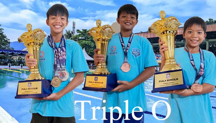 Hebat! Ajang Gorontalo Swimming Championship 2026, Kakak Beradik Triple O Sukses Sumbang 8 Medali